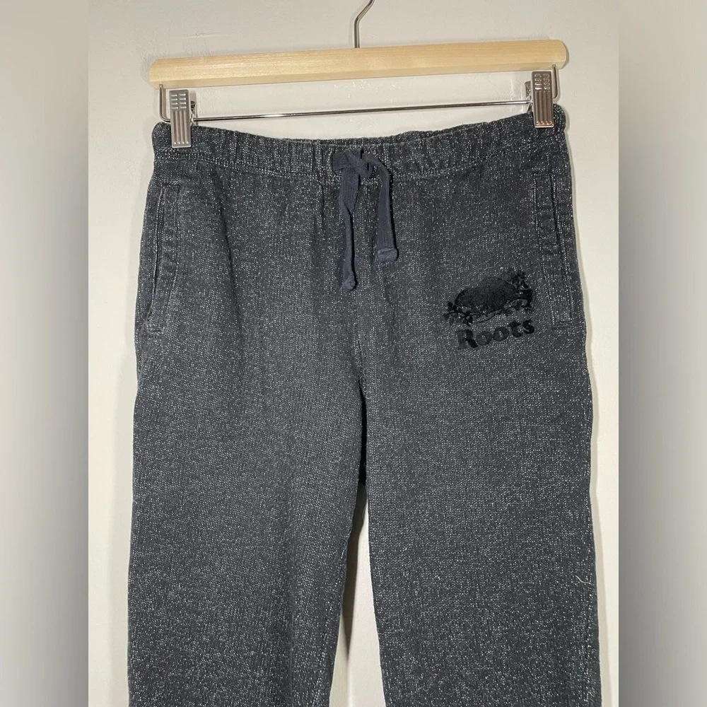 Roots Black Slim Cuff Sweatpant size XS - Picture 7 of 10